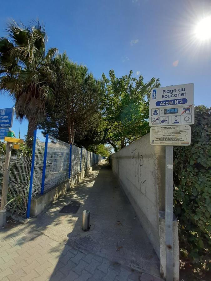T2-3 Cabine Les Yuccas 200 M Plage Du Boucanet Rive Droite Grau Du Roi Ideal 2-4 Pers Le Grau-du-Roi Exteriör bild